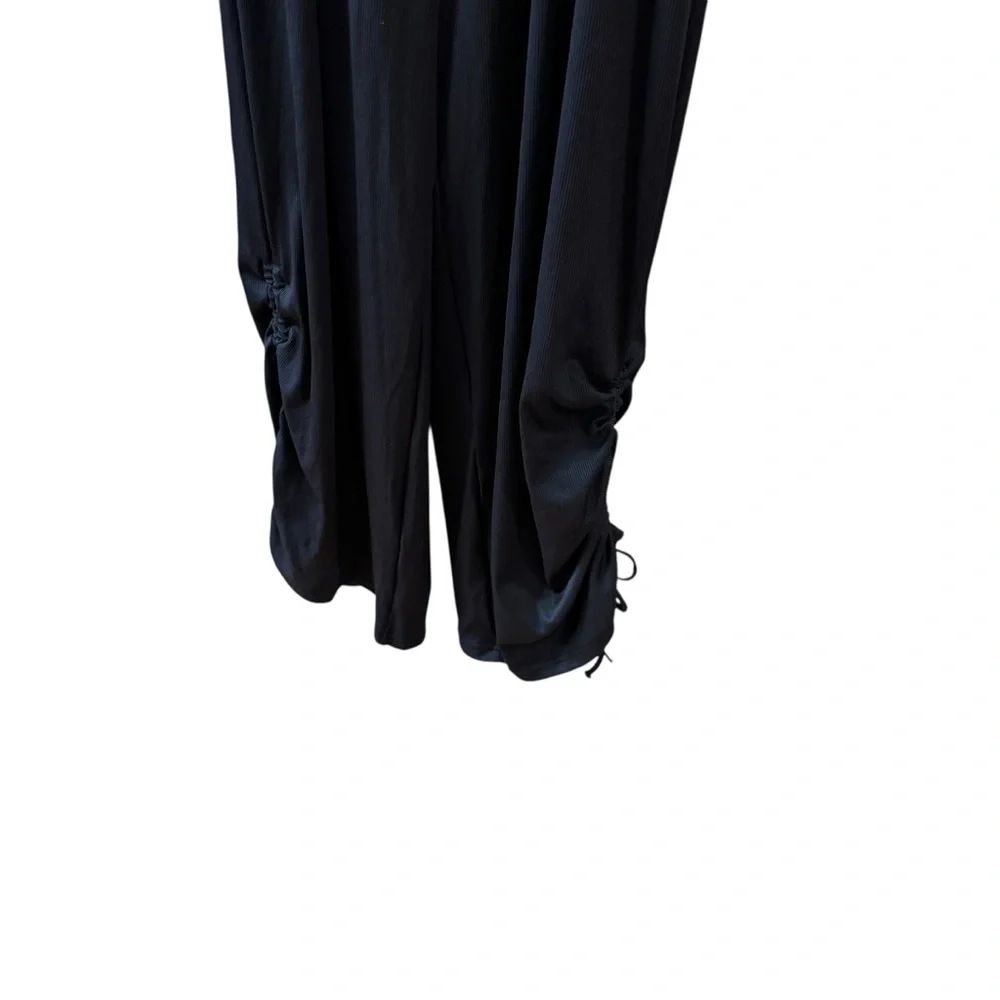 Popilush Elegant Black Wide Leg Jumpsuit - Picture 6 of 15